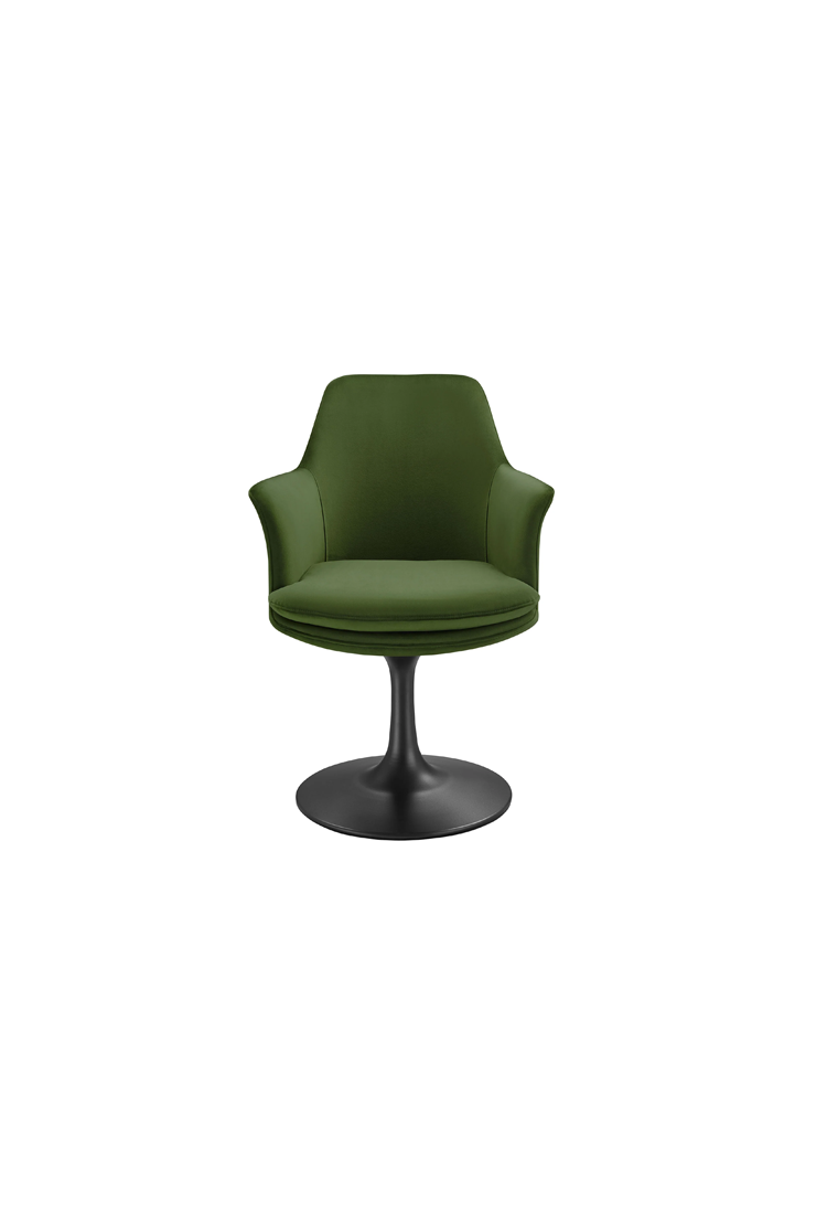 Lily Swivel Dining Armchair