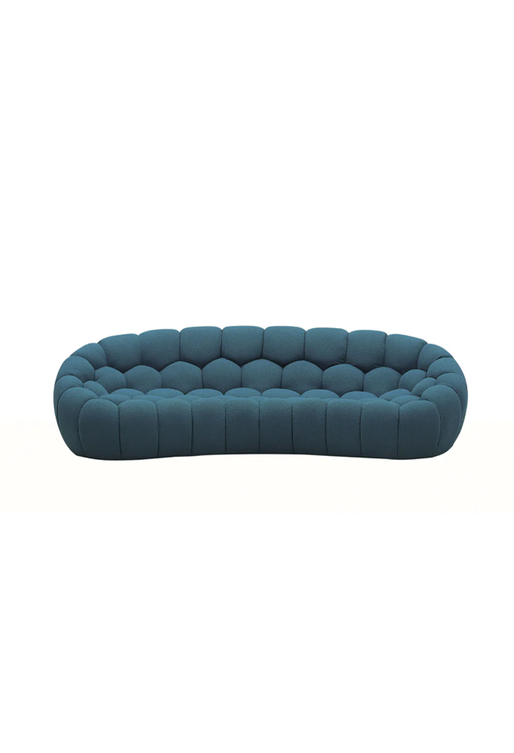 Veridian 104"Sofa, blue