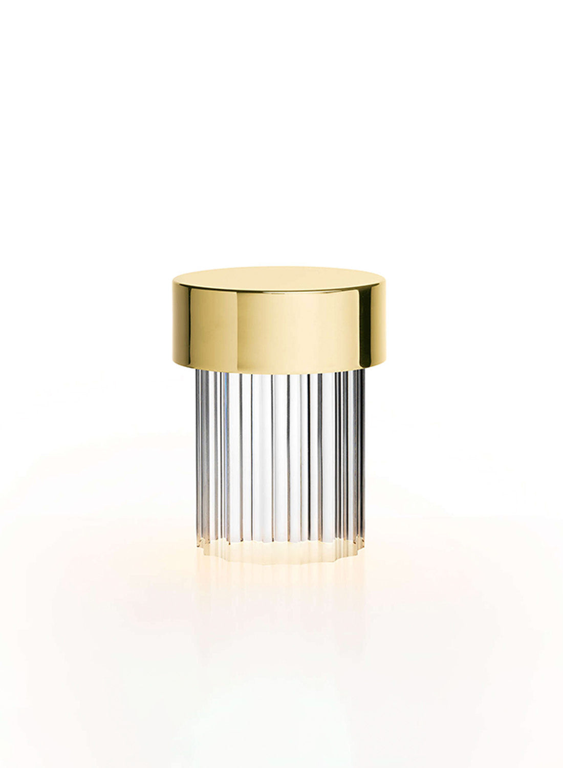 Flos Last Order Fluted Lamp, Polished Brass