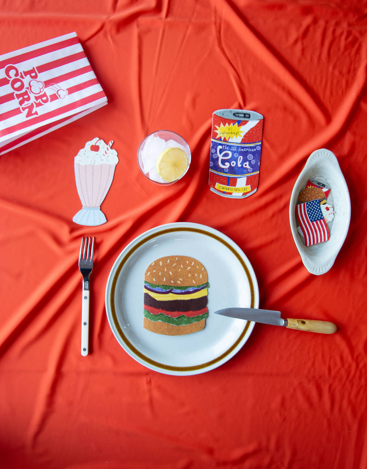 Hamburger Card