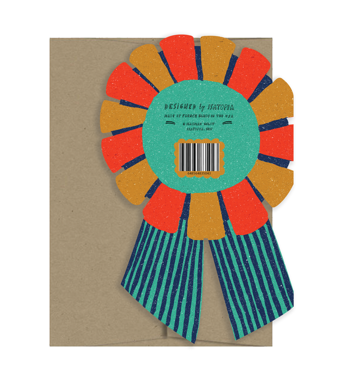 Hip Hip Hooray Medallion Card