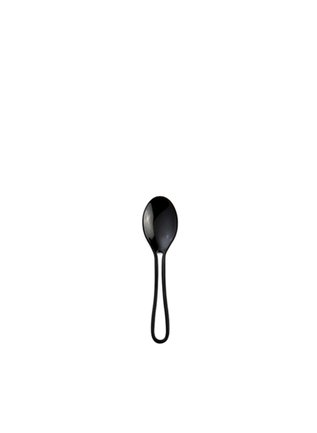 Maarten Baptist Outline Espresso Spoon, black