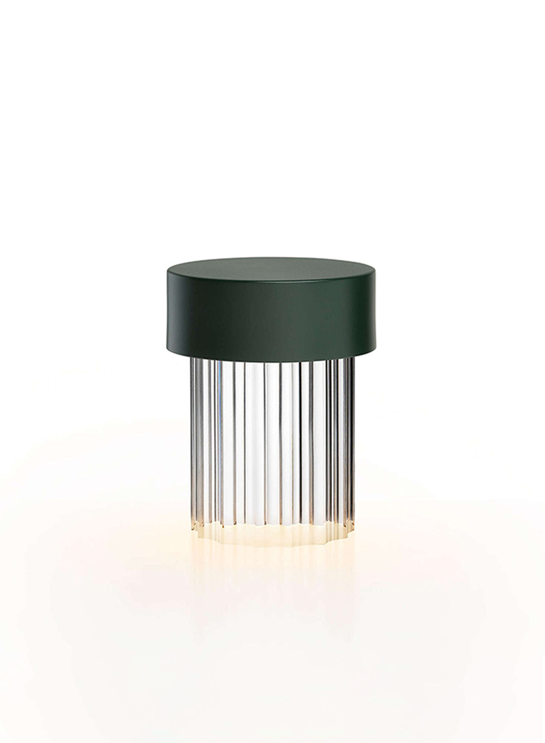 Flos Last Order Fluted Lamp, Matt Green