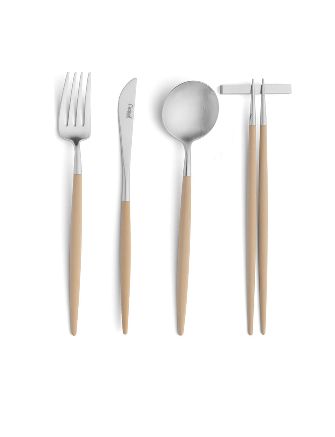 Cutipol Goa Flatware, ivory/silver