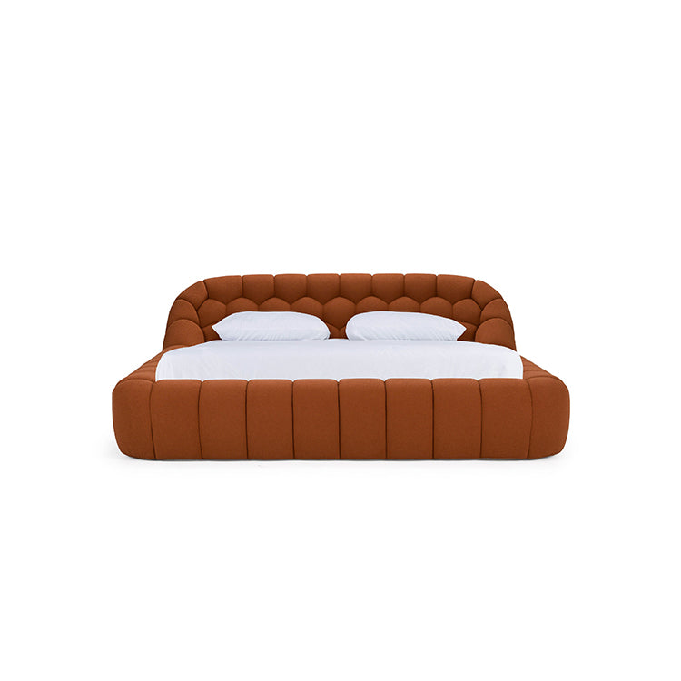 Veridian Eastern King Bed, orange