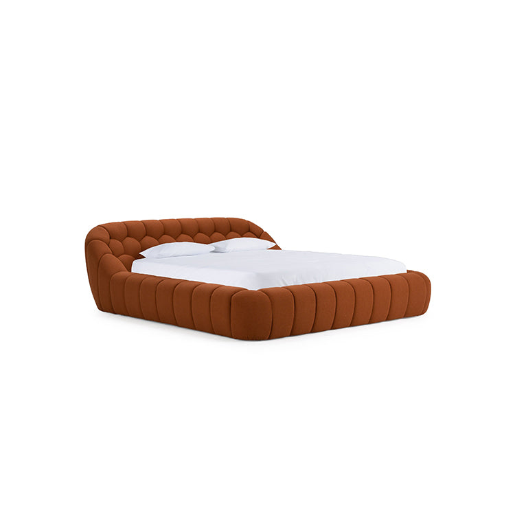 Veridian Eastern King Bed, orange