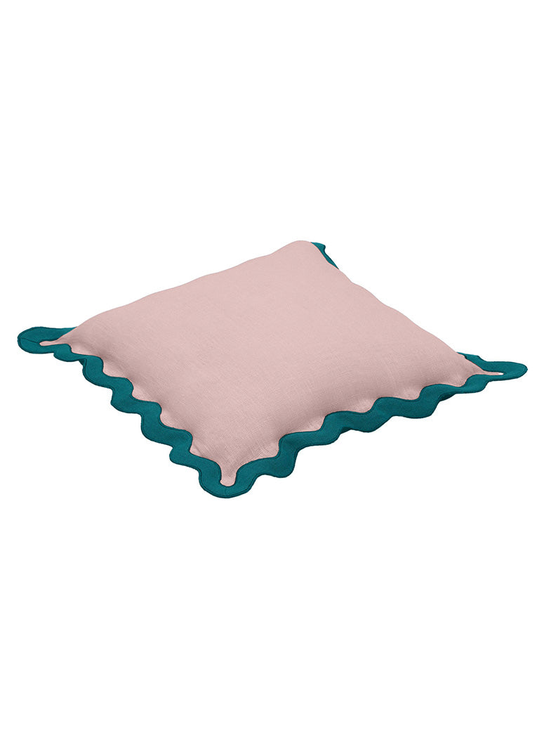 Lattice Pillow,blue