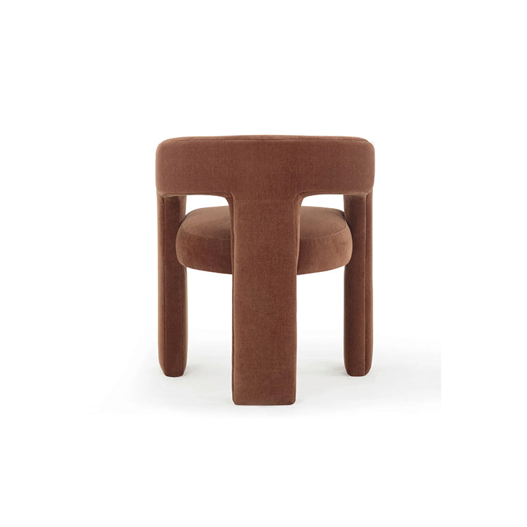 Malon Dining Chair, Rust