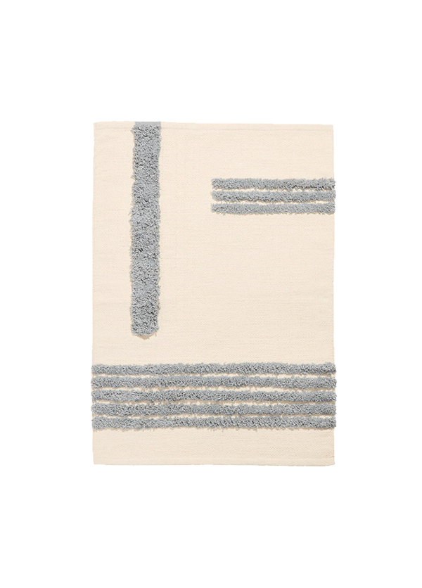 Quiet Town Reyes Rug, Storm 31"x 24"