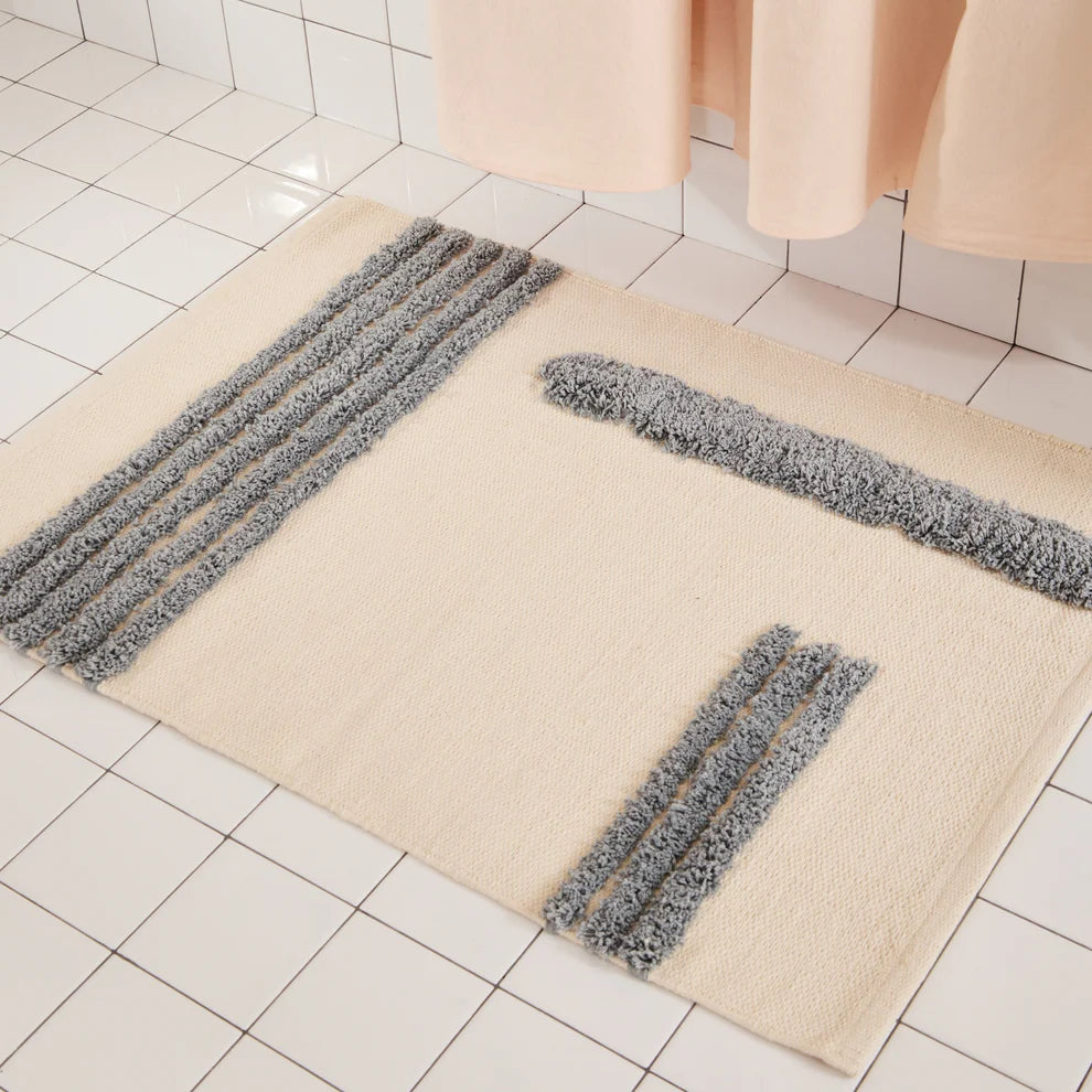 Quiet Town Reyes Rug, Storm 31"x 24"