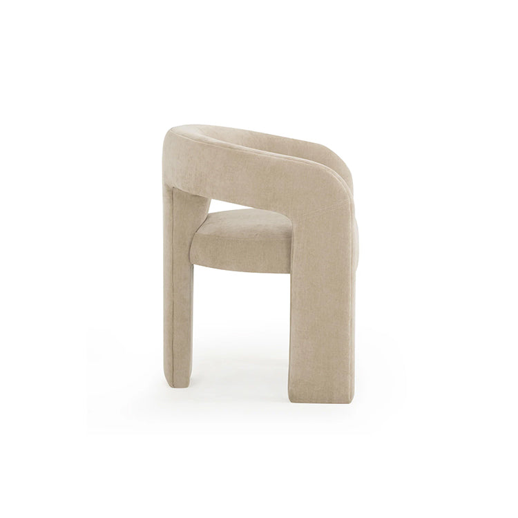 Malon Dining Chair, Taupe