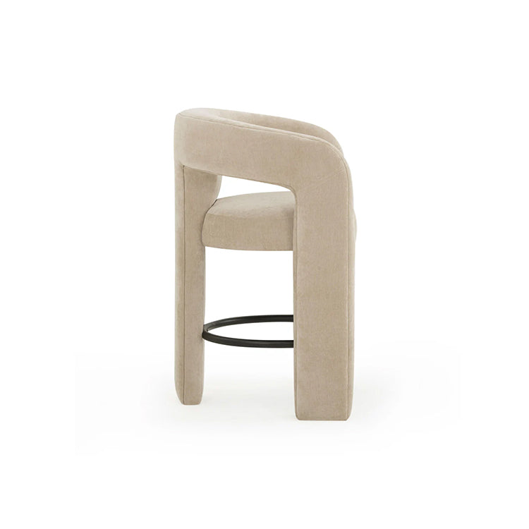 Malon Stool, Taupe
