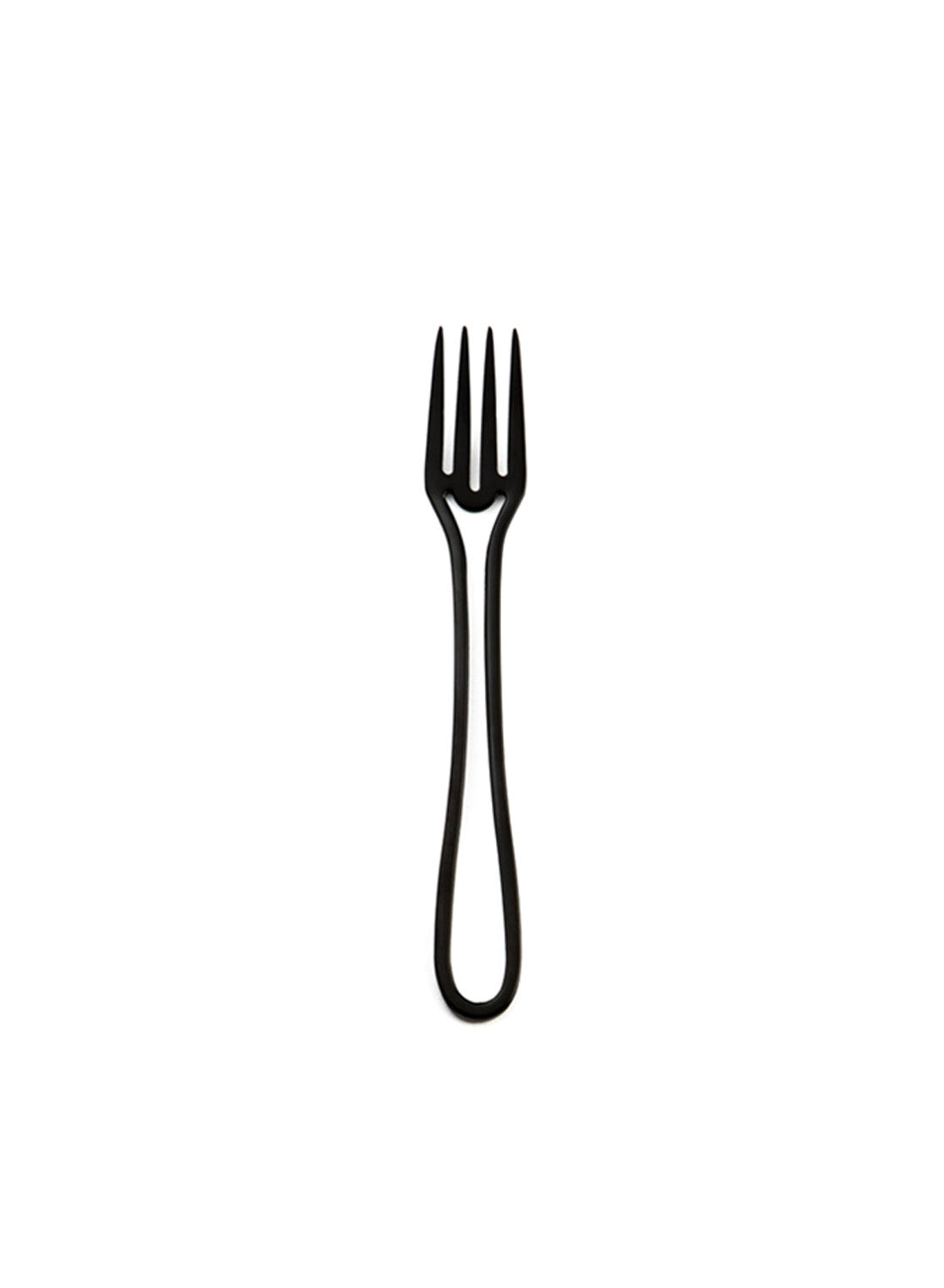 Maarten Baptist Outline Table Fork - Black