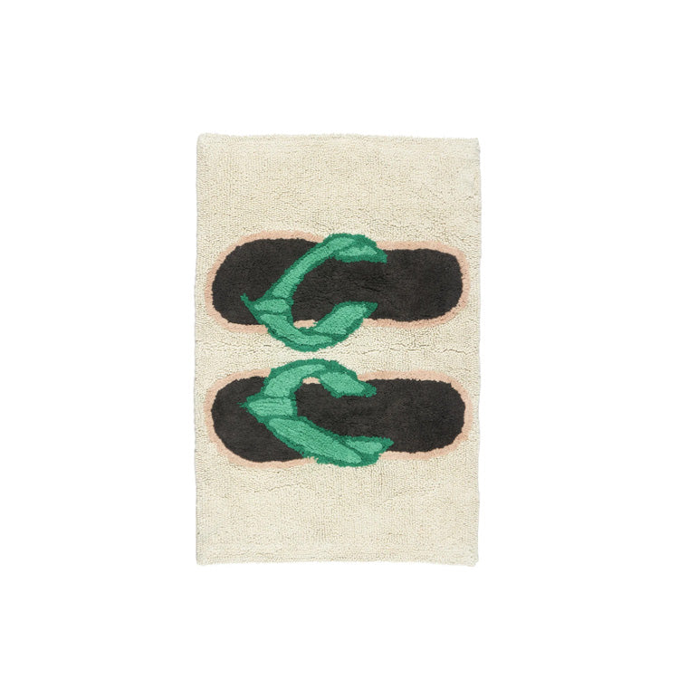 Cold Picnic Thongs Bathmat