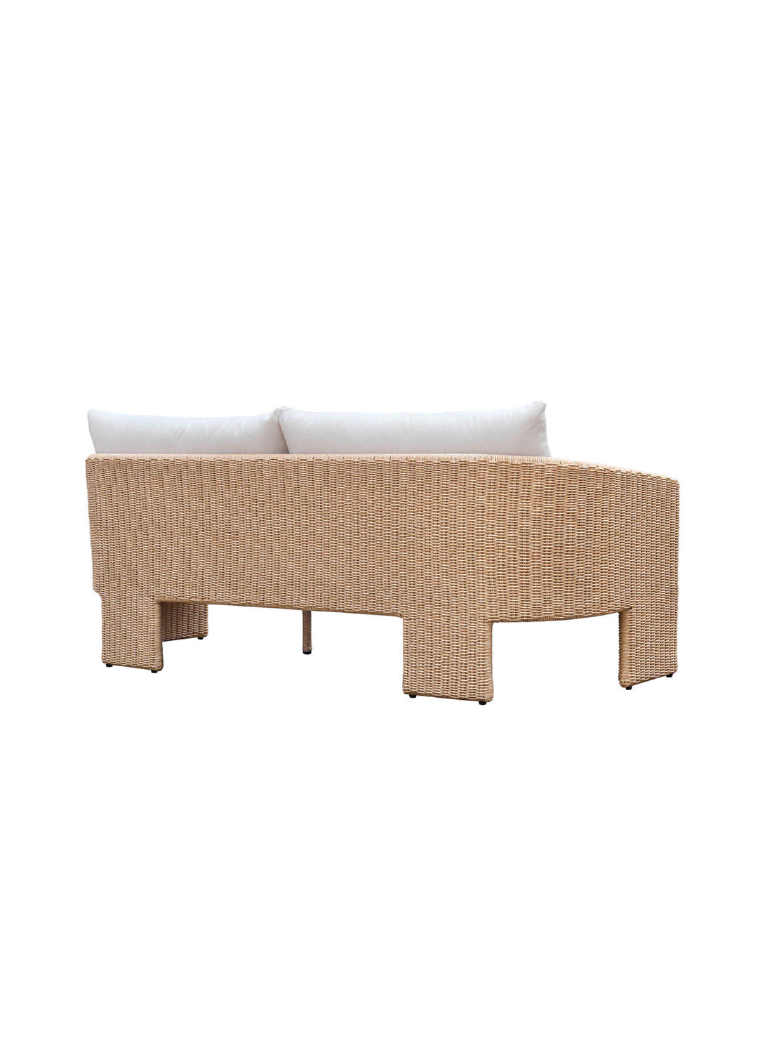 Luxe Almond Outdoor Sofa