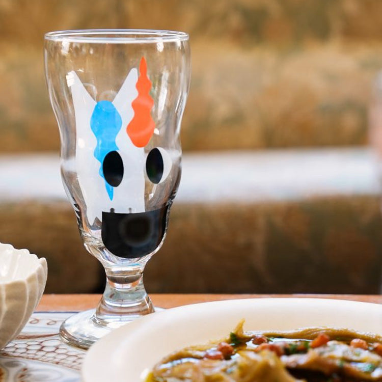 Yiayia and Friends Glass, Unicorn