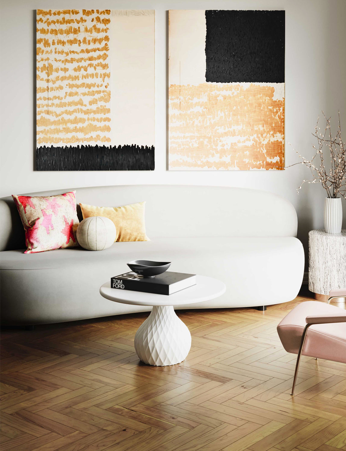 Whipi Concrete Coffee Table