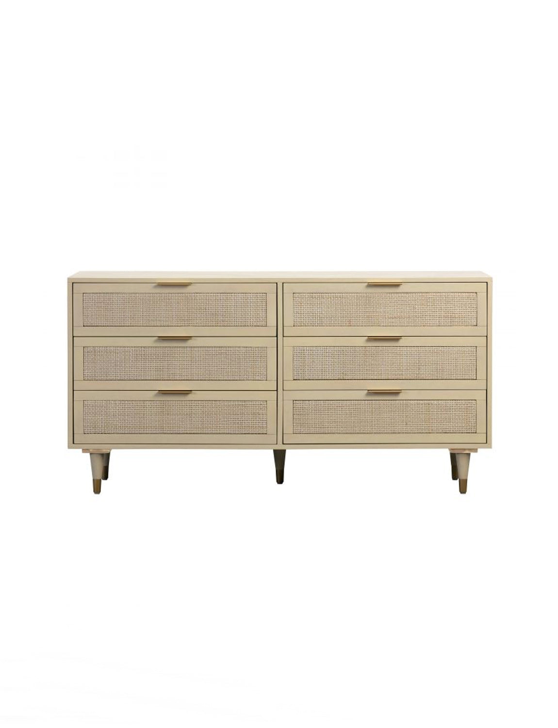 Sera Buttermilk 6 Drawer Dresser