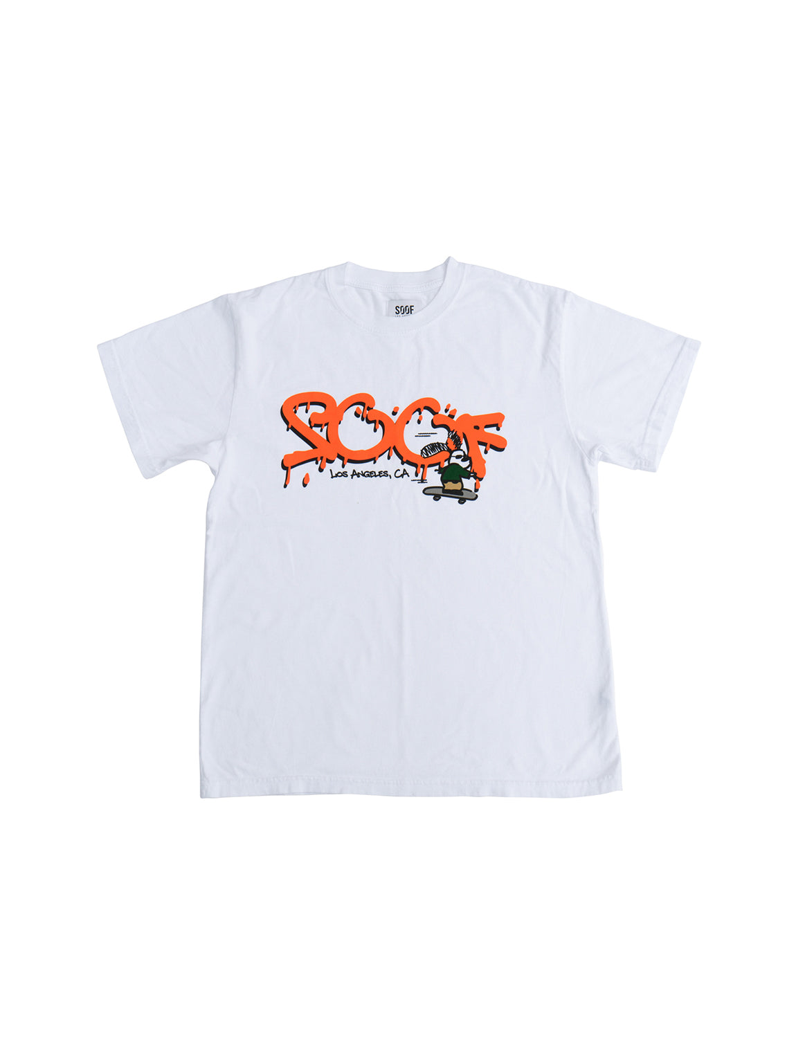 SOOF Graffiti Short Sleeve Top