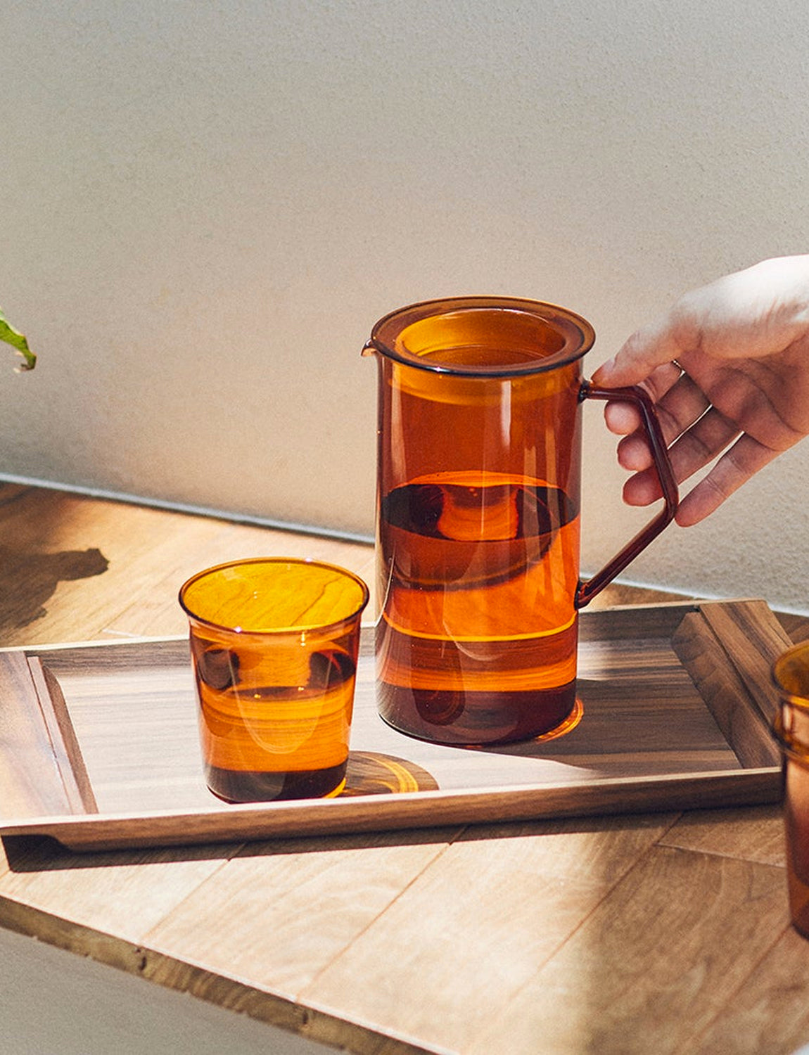 Kinto Cast Amber Jug 750ml