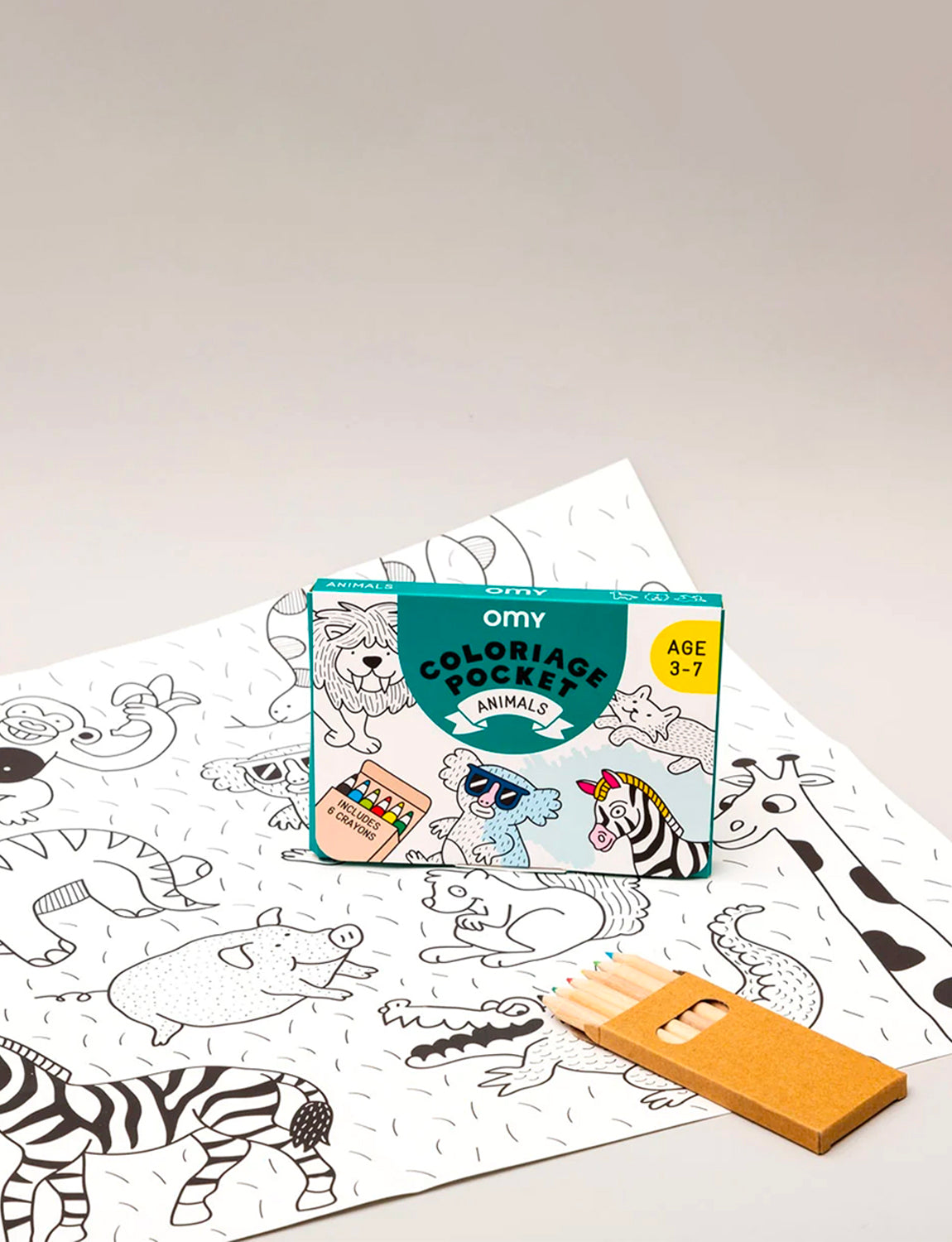 Pocket Coloring of Animals
