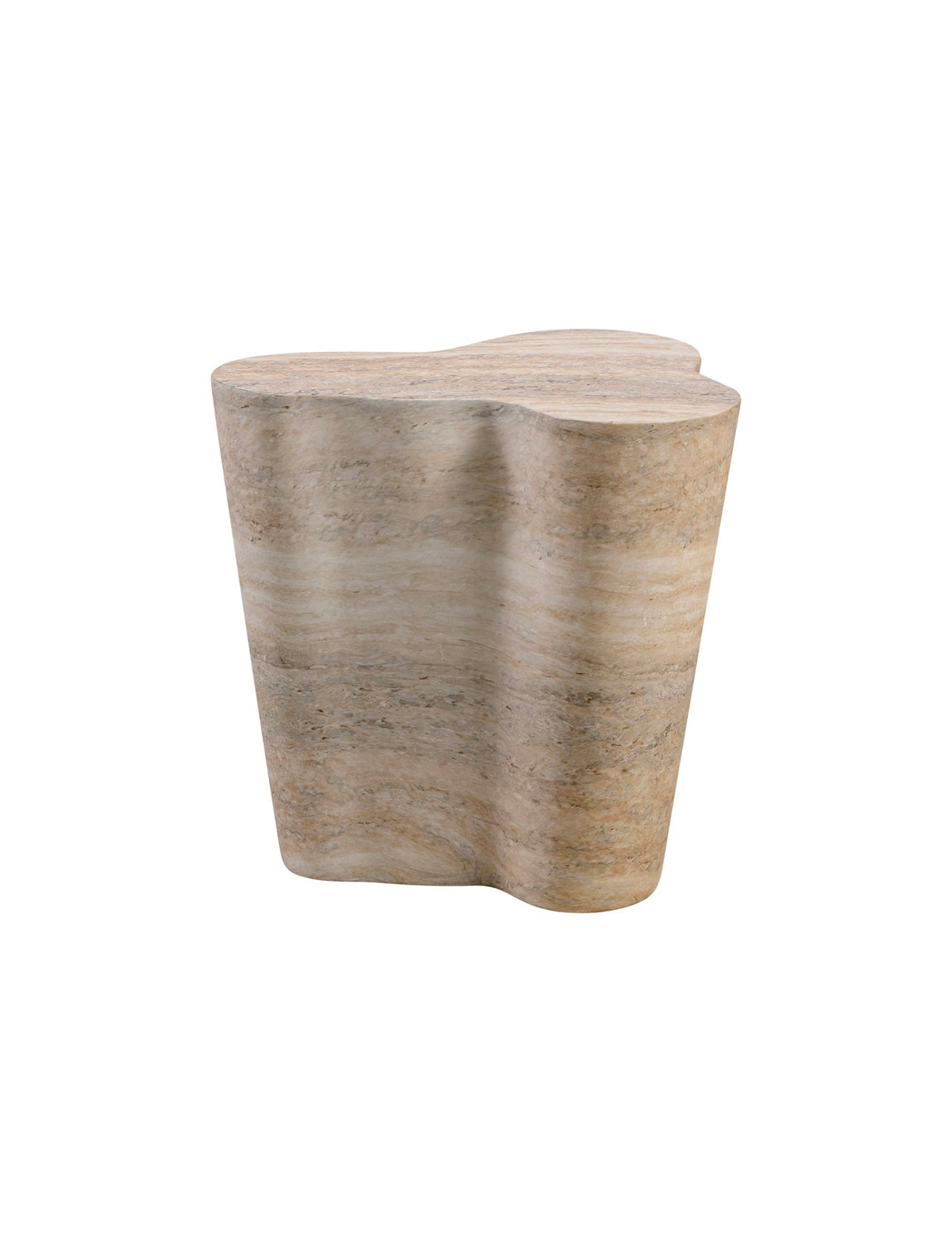 Arizona Travertine Side Table