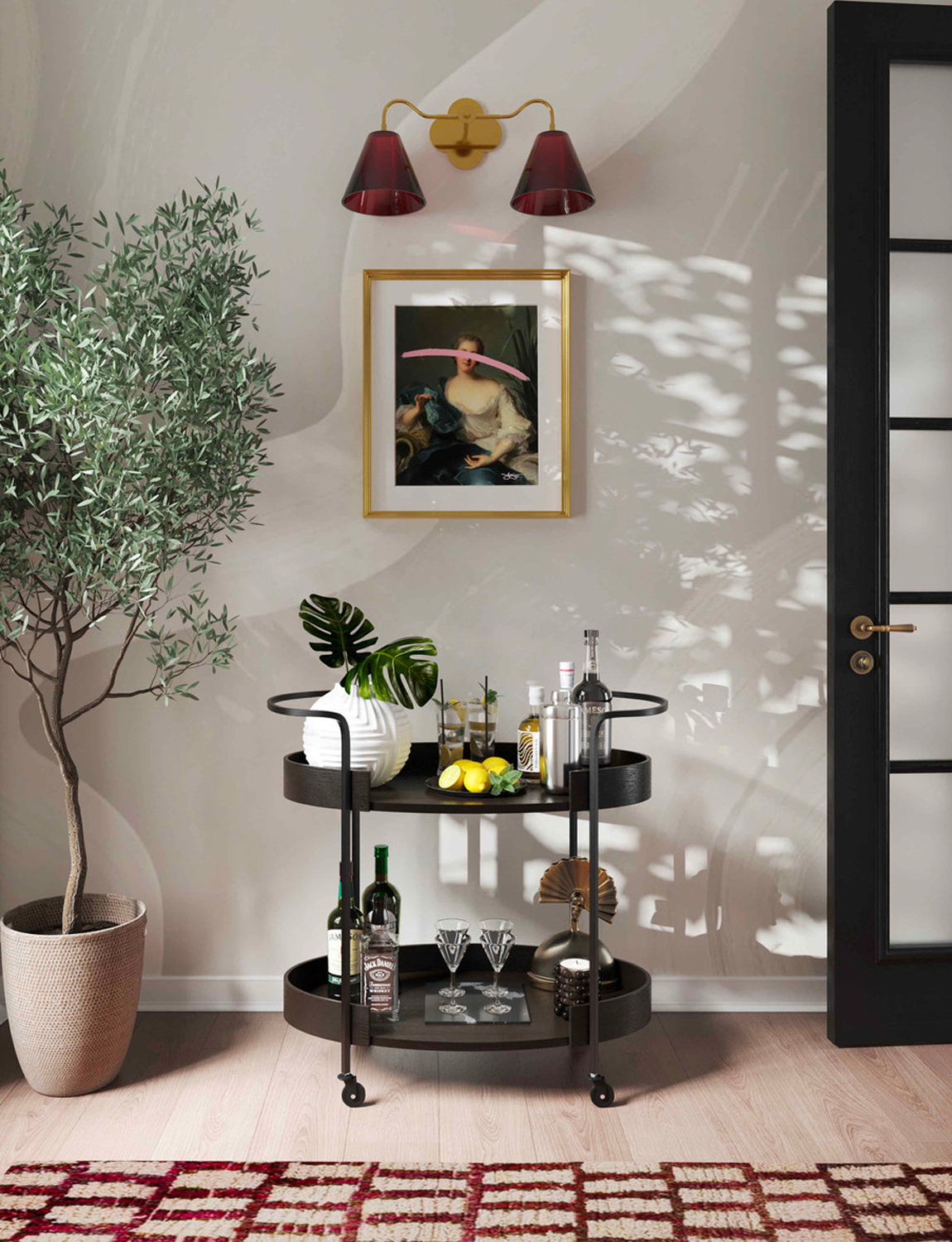 August Bar Cart