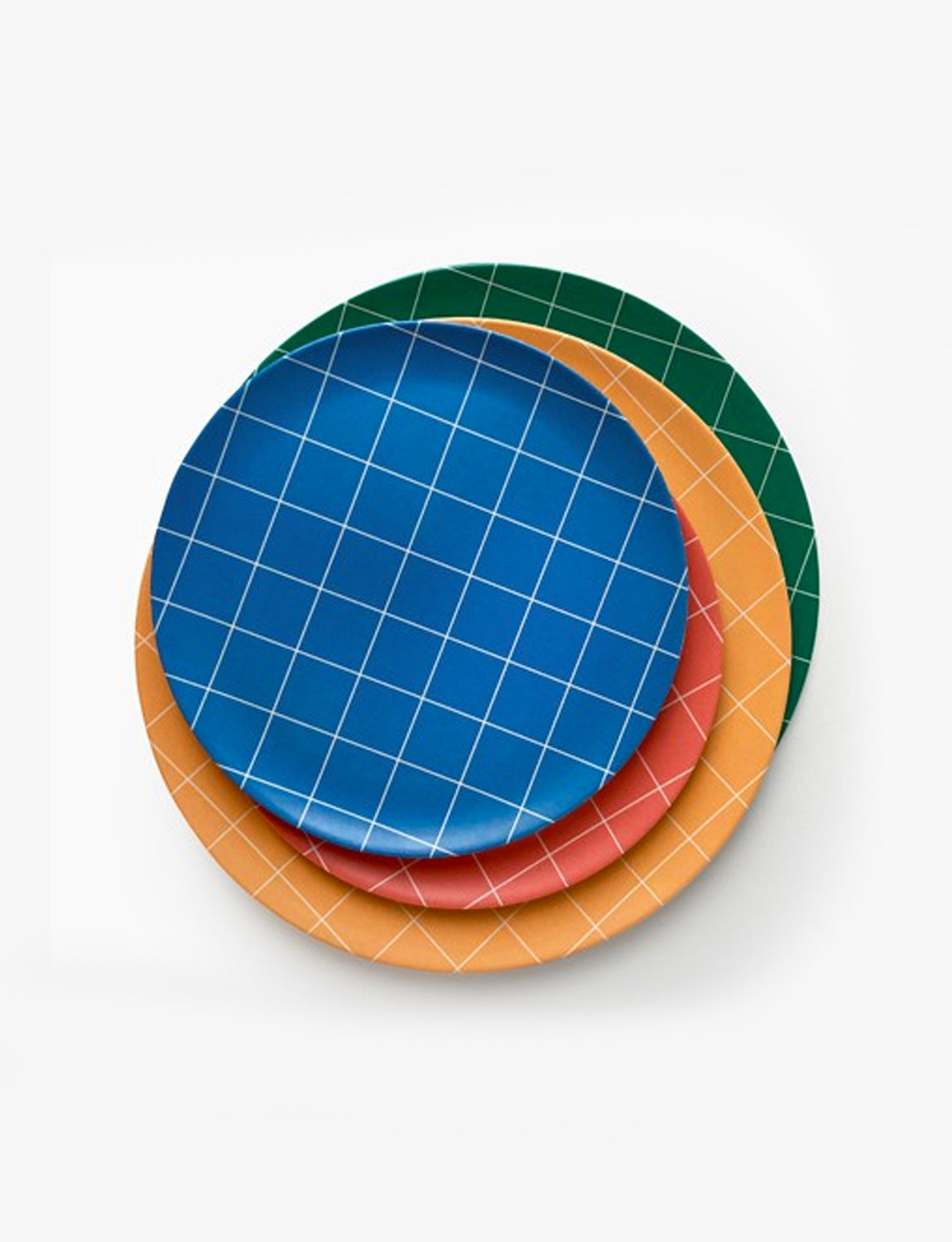 Xenia Taler Blue grid Side Plate 8"