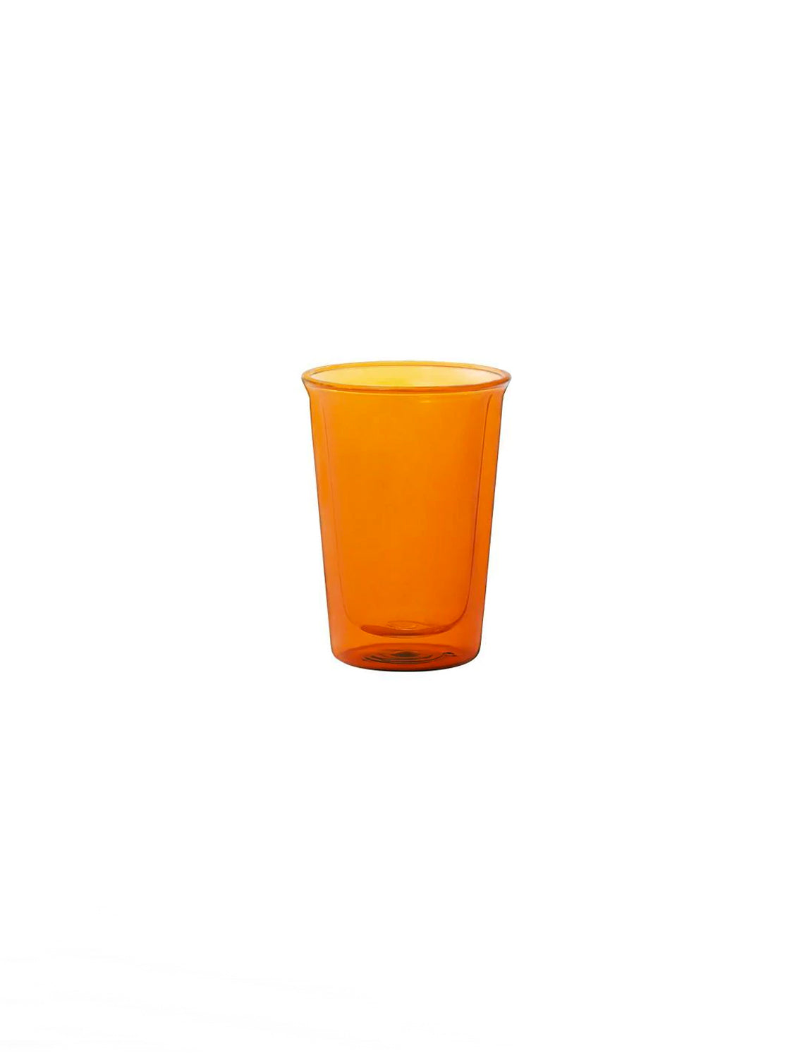 Kinto Cast Amber Double Wall Glass 290ml