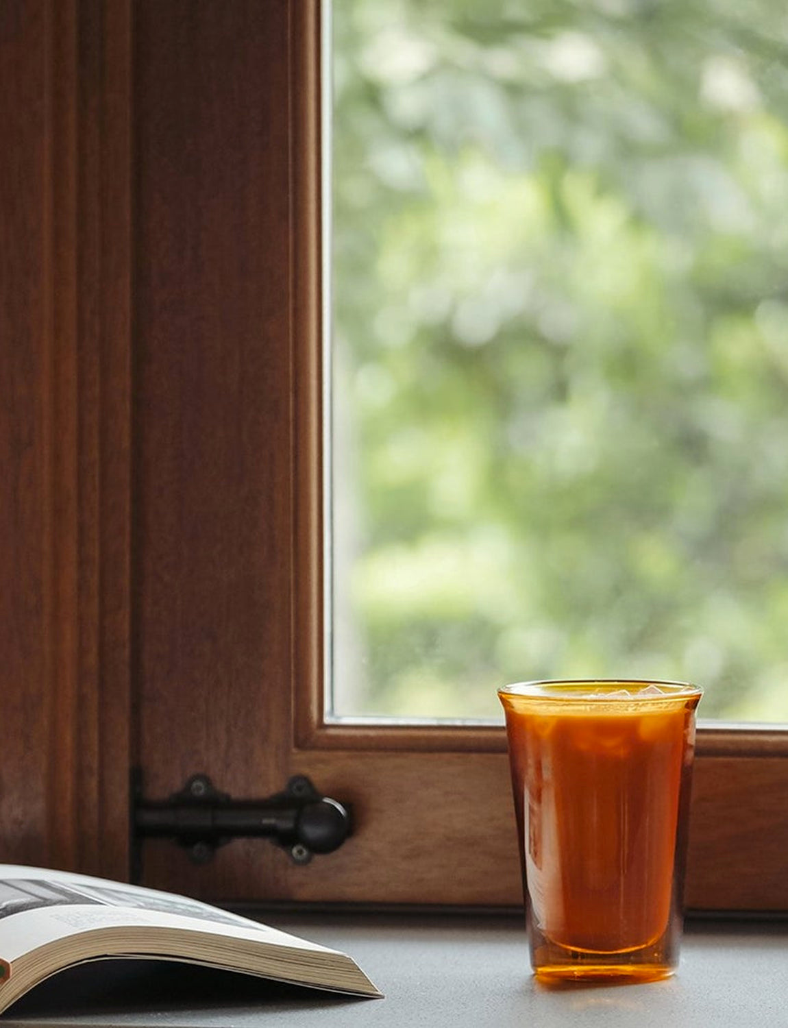 Kinto Cast Amber Double Wall Glass 290ml