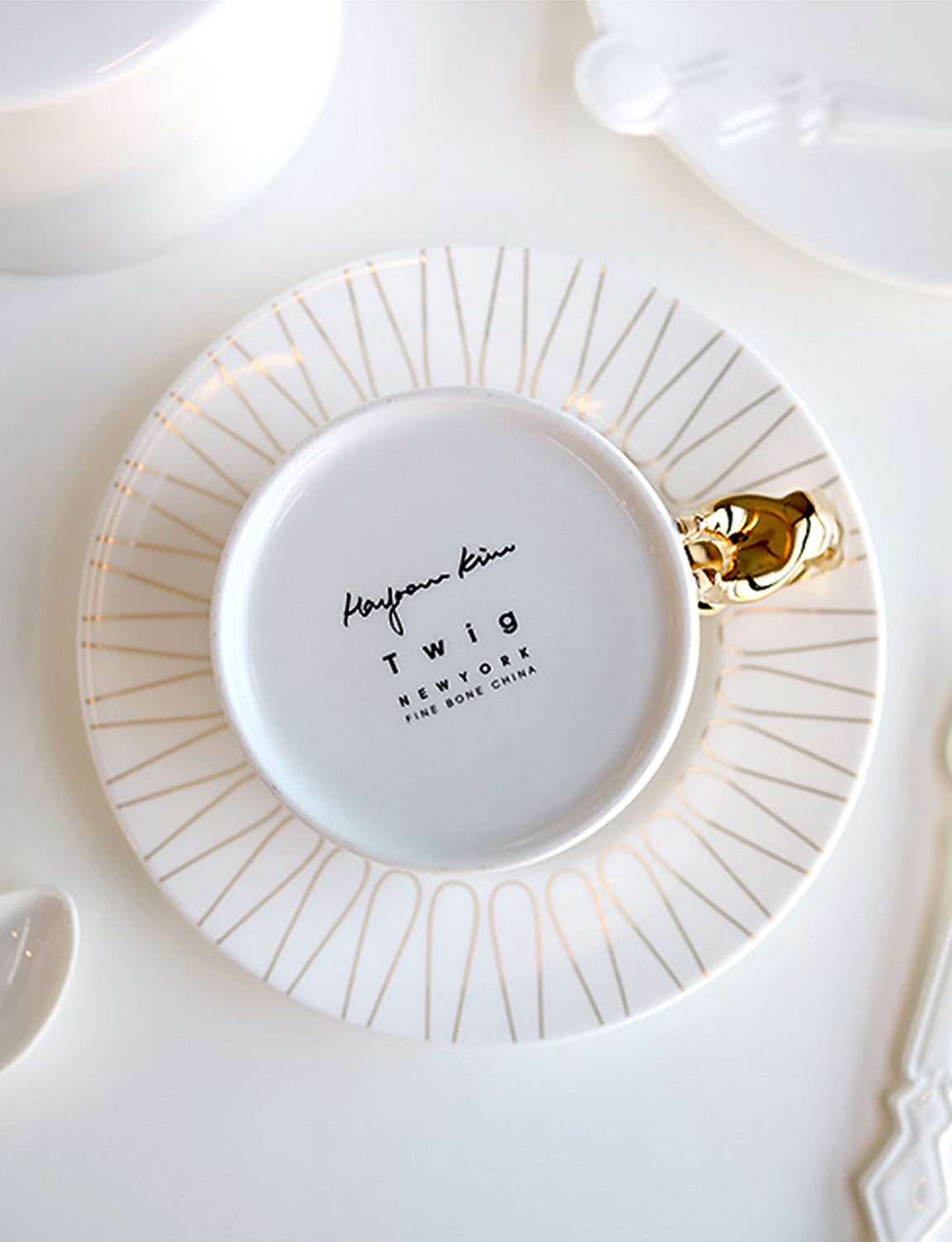 Twig Cutlery Low Cup and Saucer