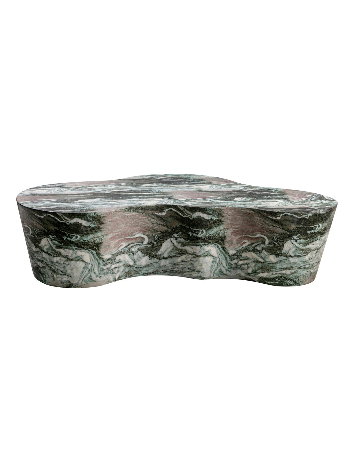 Arizona Grey/Blush Faux Marble Coffee Table