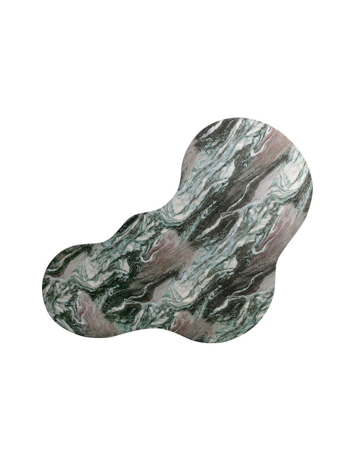 Arizona Grey/Blush Faux Marble Coffee Table