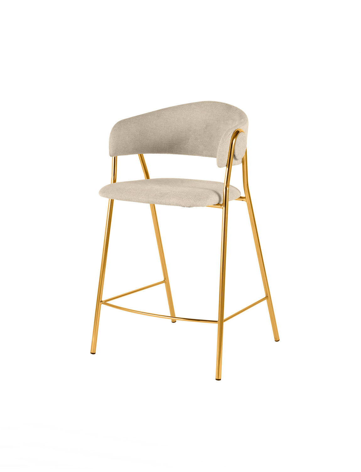 Joyce Counter Stool (set of 2),cream