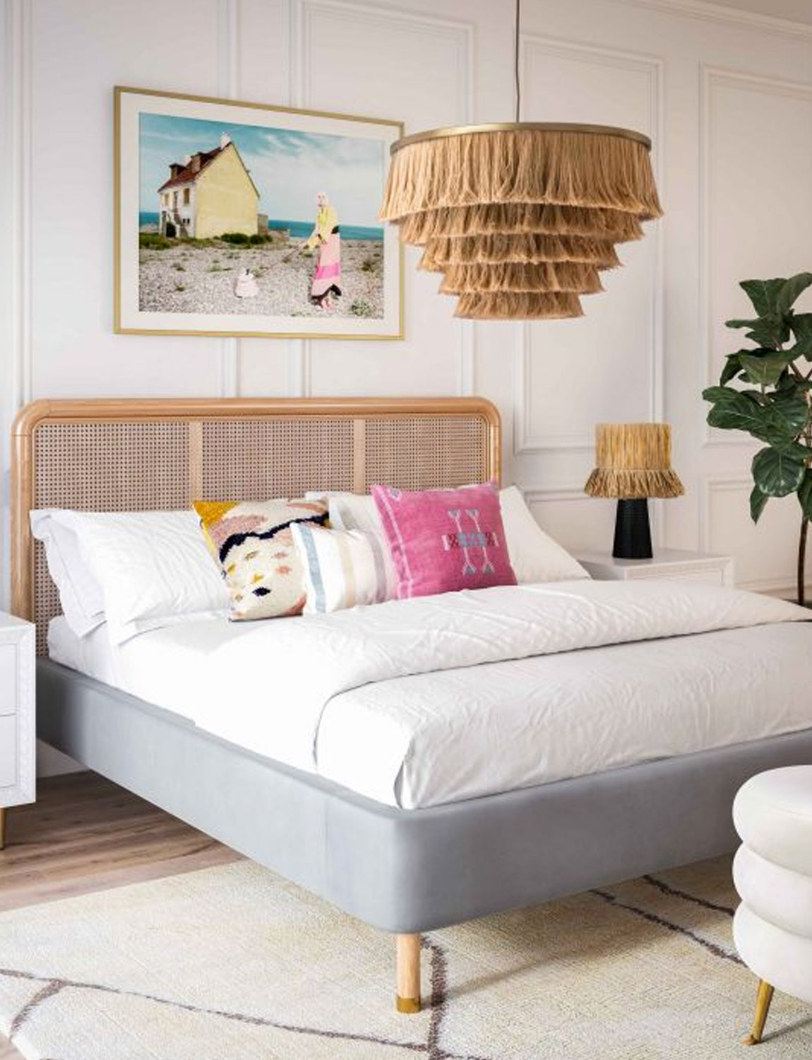 Kabani Bed, grey