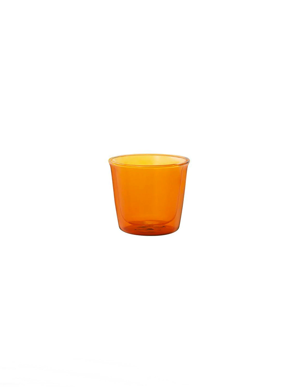 Kinto Cast Amber Double Wall Glass 250ml
