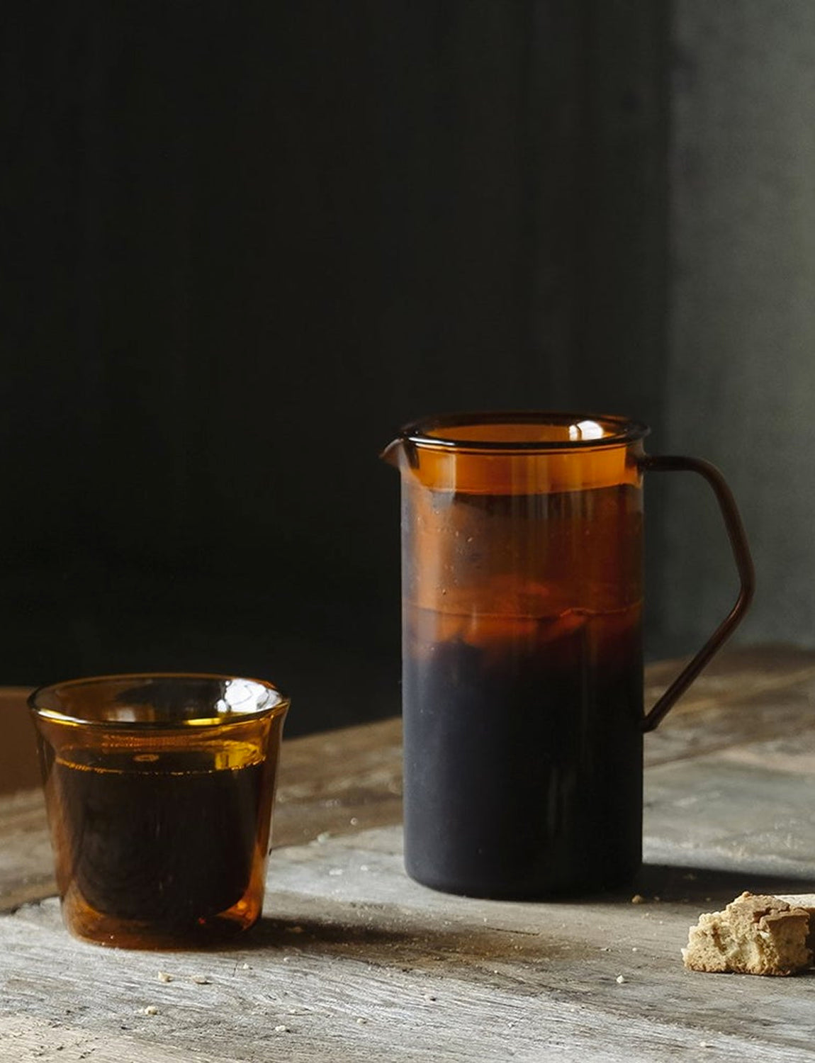 Kinto Cast Amber Double Wall Glass 250ml