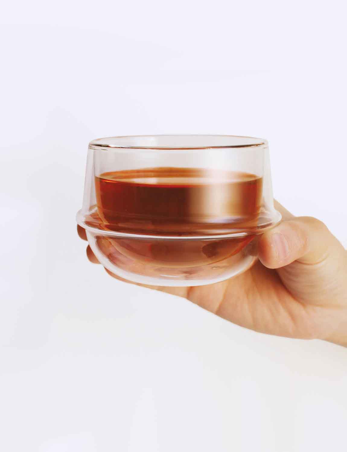 Kinto Kronos Double Wall Tea Cup 200ml / 7oz