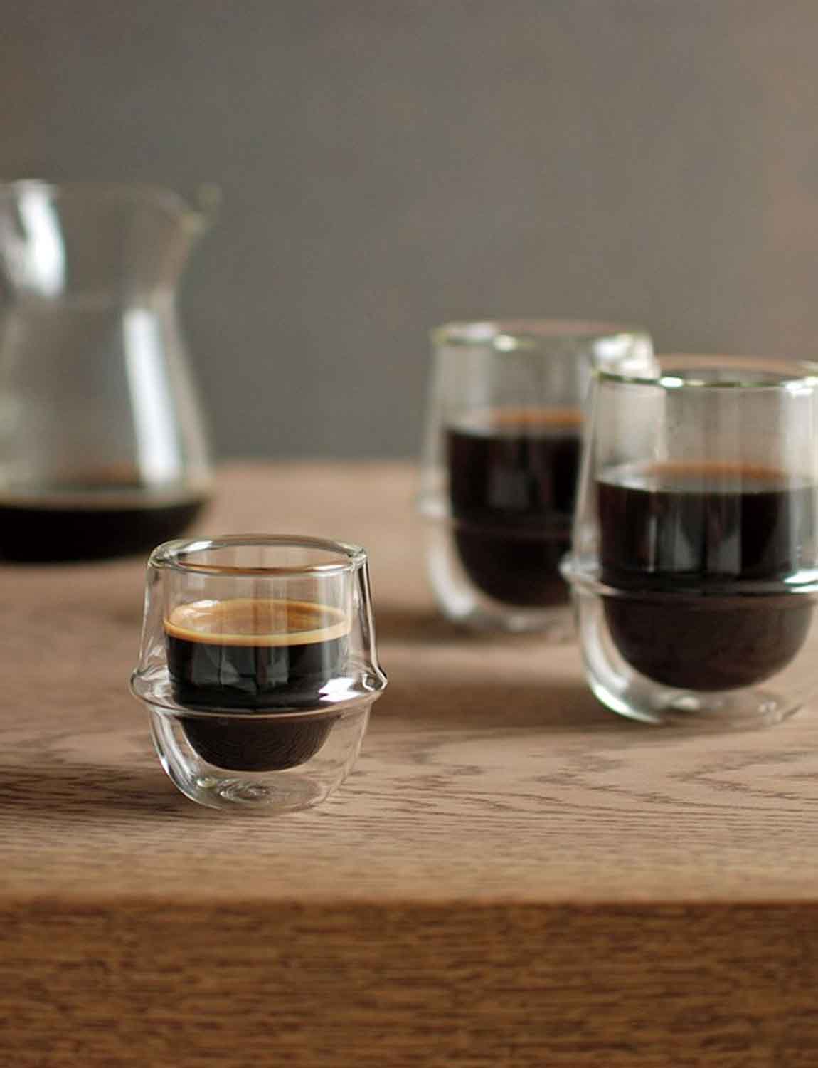 Kinto Kronos Double Wall Espresso Cup 80ml / 3oz