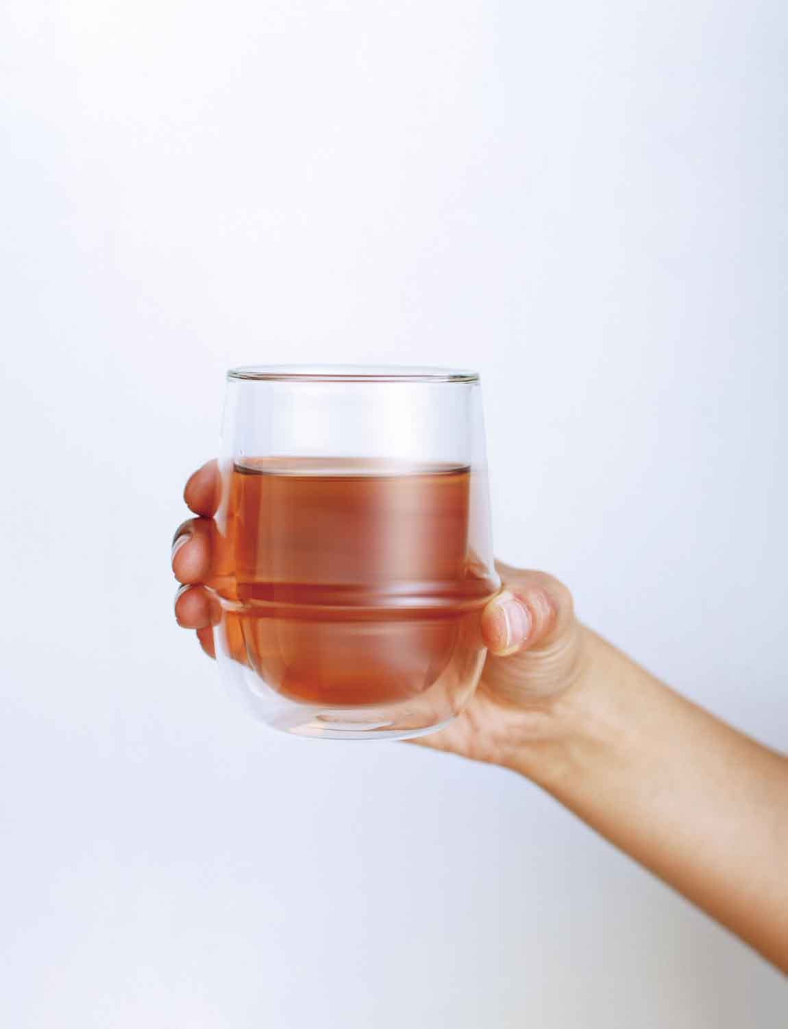Kinto Kronos Double Wall Iced Tea Glass 350ml / 12oz