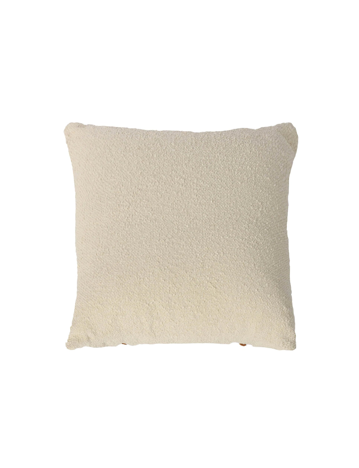Leather Tie Accent Pillow