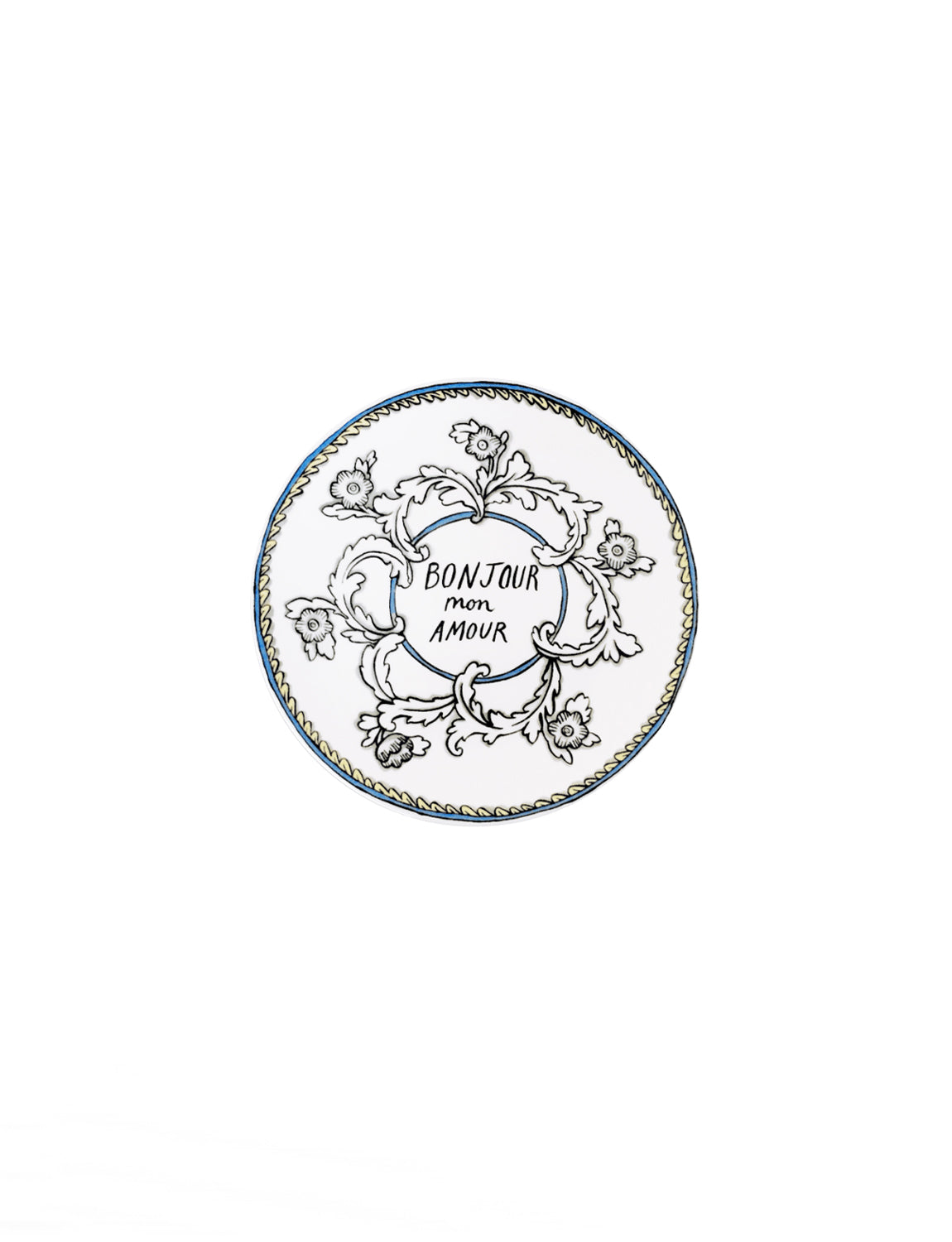 Twig Bonjour Mon Amour, 9"