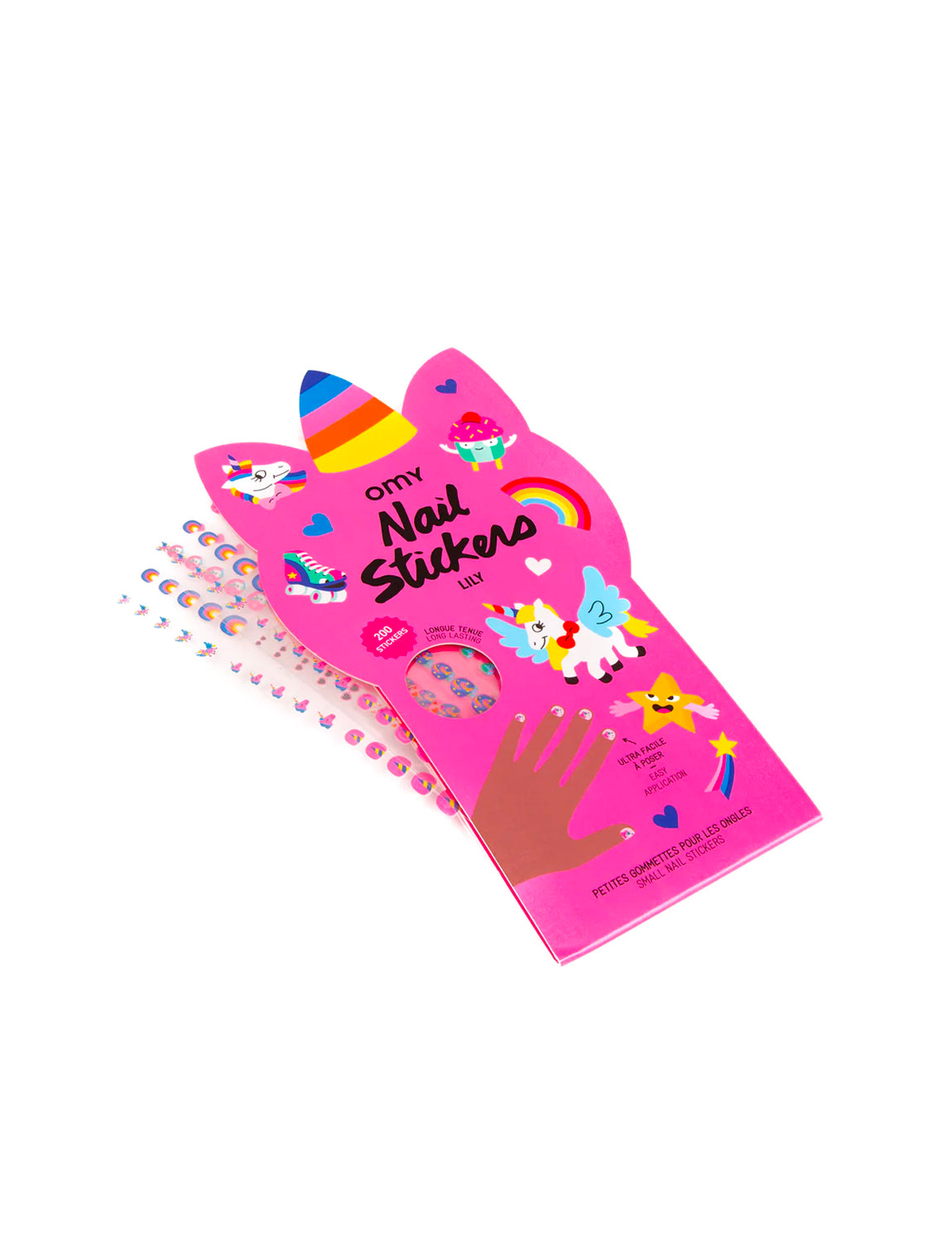 200 Unicorn Nail Stickers