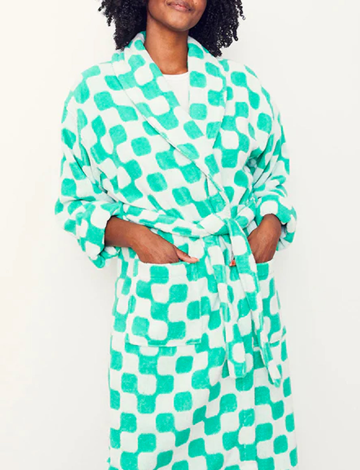 Dusen Dusen Net Bathrobe