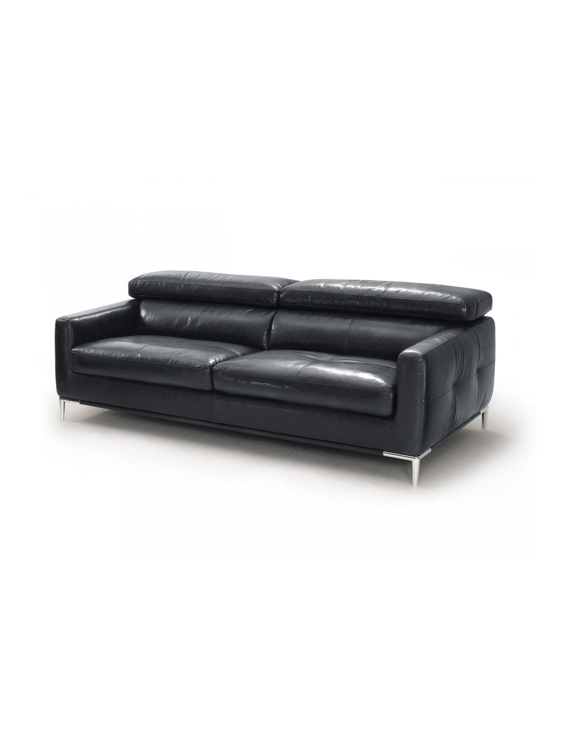 Noir Hermes Leather Sofa