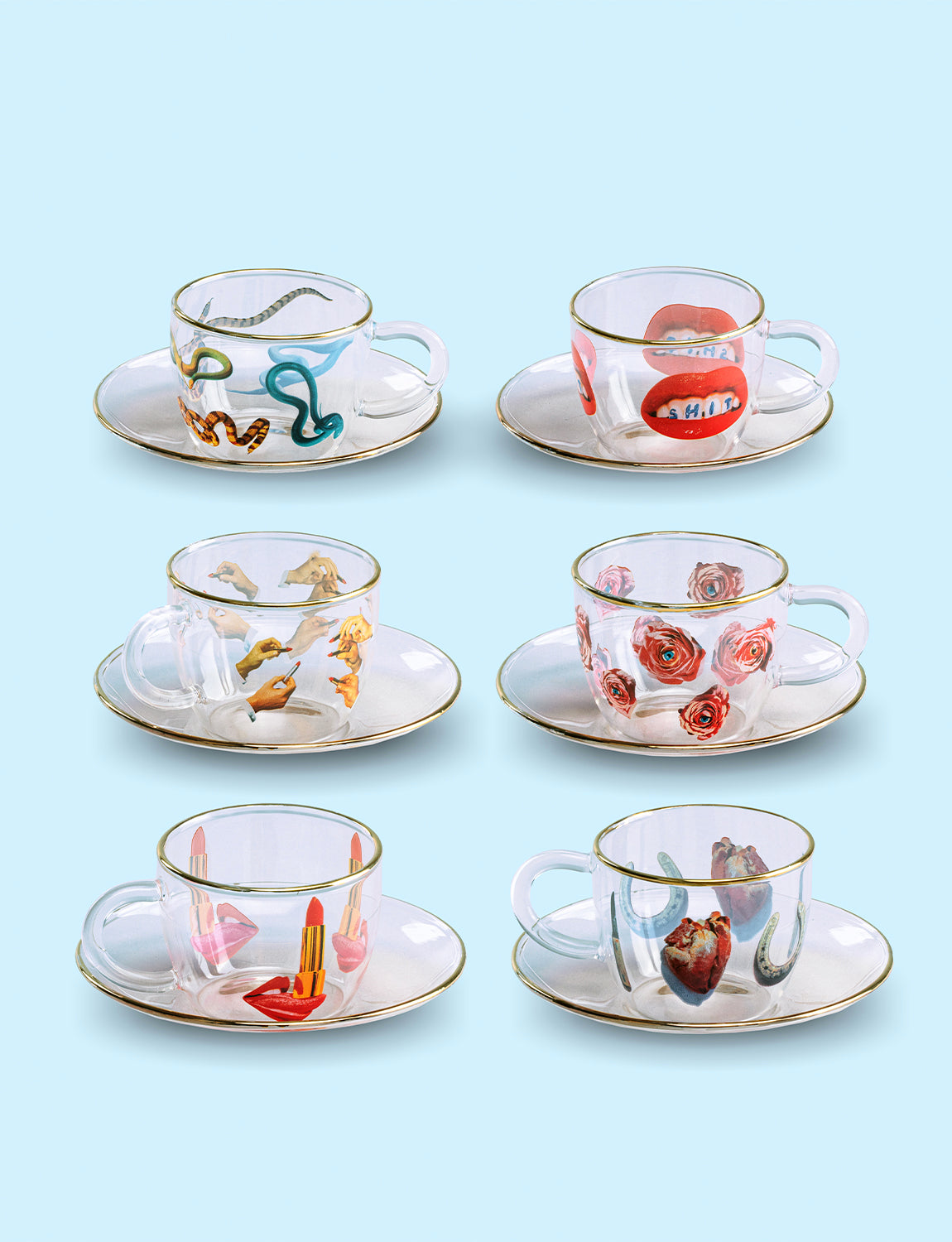 Seletti Toiletpaper Coffee Cup, i love you