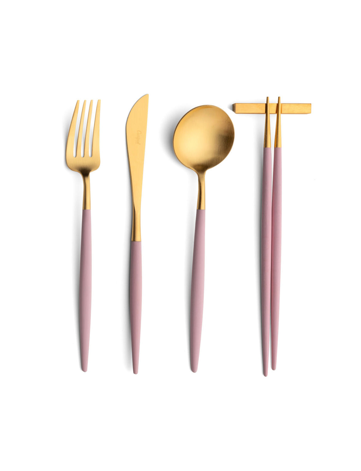 Cutipol Goa Flatware, pink/gold