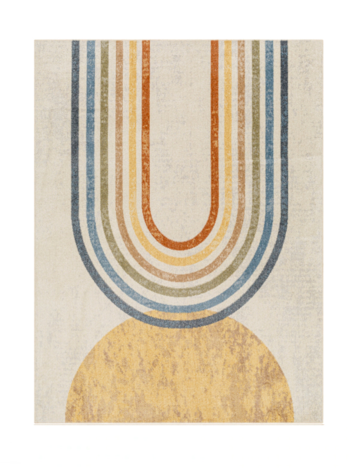 Lillian Rug, rainbow