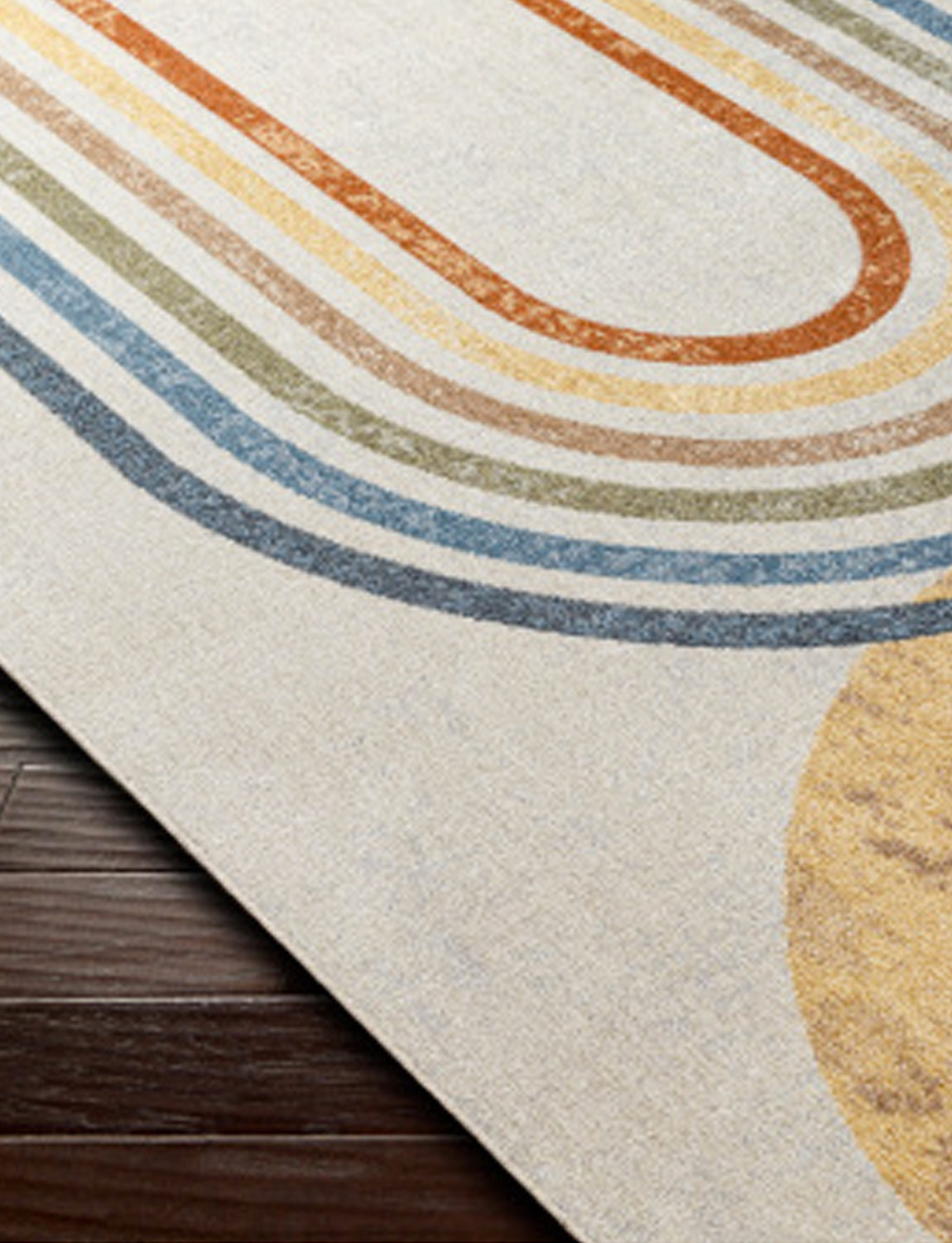 Lillian Rug, rainbow