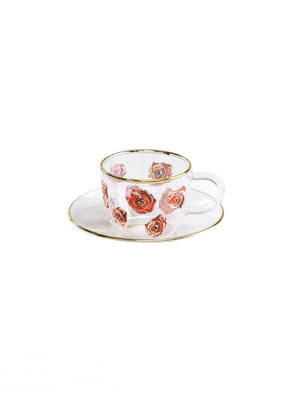 Seletti Toiletpaper Coffee Cup, roses